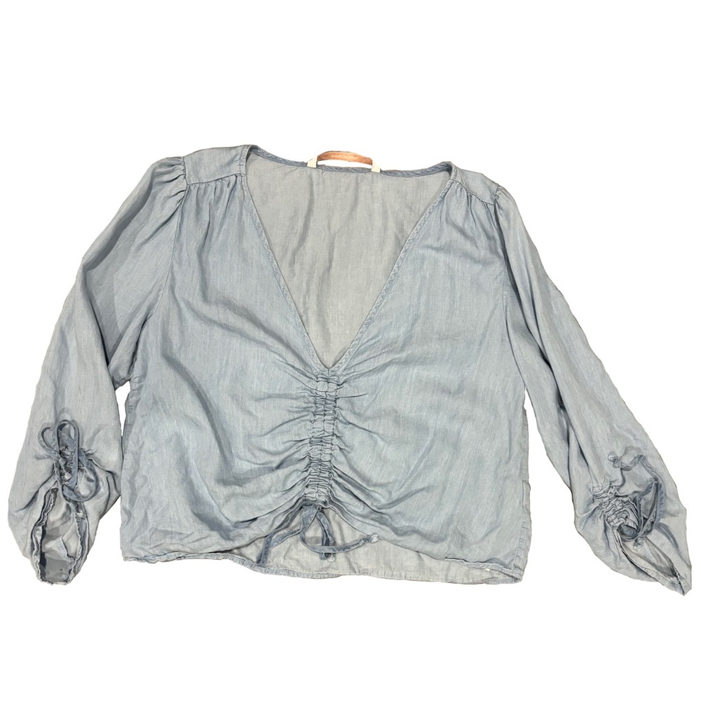 Zara ruched top
